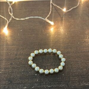 Elegant Gold Beaded Bracelet